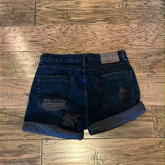 One Teaspoon Chargers Relaxed Fit Shorts Size 24 - Picture 2 of 16